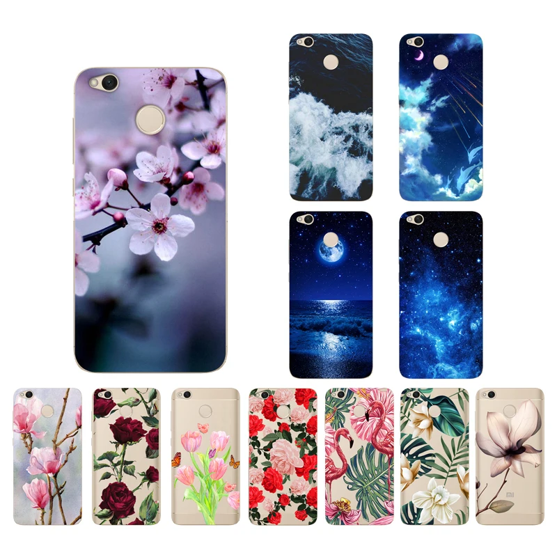 

CROWNPRO Redmi 4X Case Protective Xiaomi Redmi 4X Silicone Case Soft TPU Painting Back Cover Xiaomi Redmi4X Phone Cases