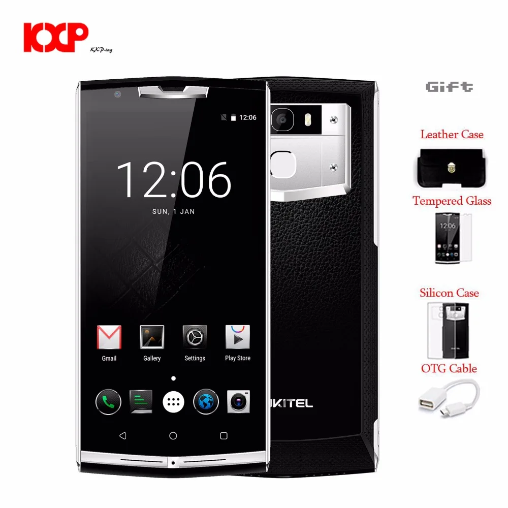 Beste Originele Oukitel K10000 Pro Android 7.0 Mobiele Telefoon 5.5 \
