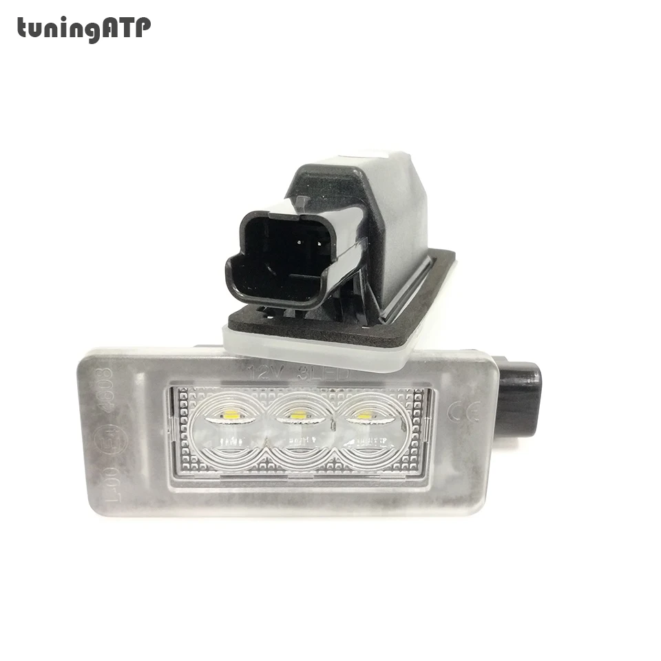TuningATP светодиодный задний номерной знак светильник для peugeot 308 II 2 MK2 3008 II 208 2008 207 CC