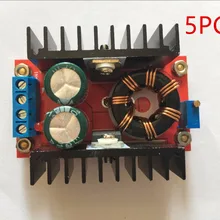 5 шт. 150 Вт Boost повышающий преобразователь Повышающий Модуль питания от 10 до 32 В до 12-35 в 10А ноутбук напряжение плата зарядки для Arduino