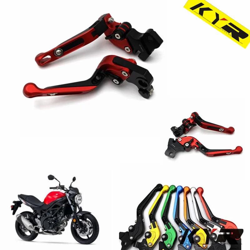 

Brake Clutch Levers For Suzuki SV650 SV650S 1999-2009 SV 650 650S 99-09 Adjustable 7 COLORS Free shipping