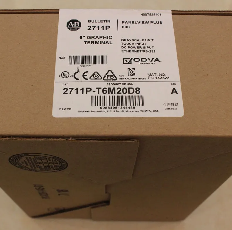 Новые и оригинальные 2711P-T6M20D8