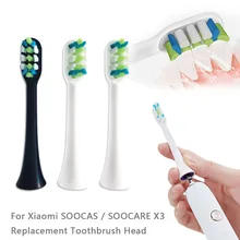Têtes de brosse à dents de rechange, pour Xiaomi SOOCAS SOOCARE X3 Mijia 5
