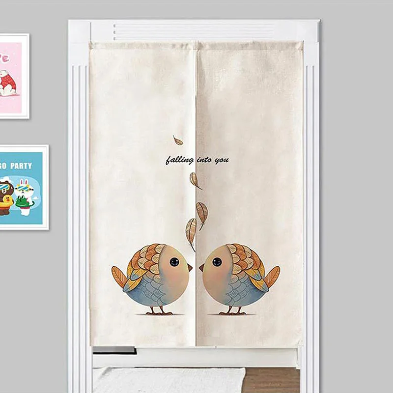 Симпатичные Висячие двери драпированные двери занавески-шторы моющееся оформление входа занавес для кафе украшение окклюзия занавес