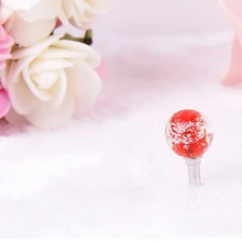 Круглые стразы, светящаяся Пылезащитная заглушка для мобильного телефона 3,5 мм, разъем для наушников, разъем для защиты от пыли, Универсальные наушники, пылезащитная крышка, случайный цвет