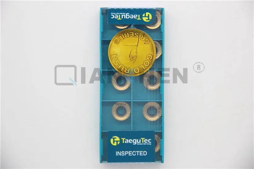 TaeguTec 10 шт./лот токарные инструменты RYMX1205 M TT9080 карбидная вставка торцевая фреза