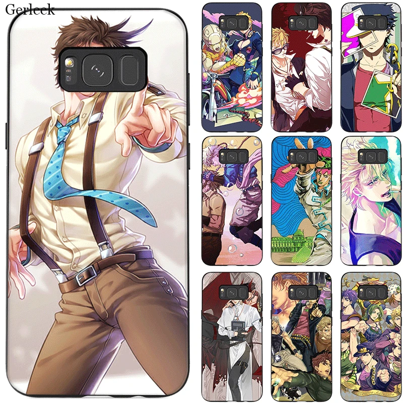 Чехол для телефона чехол JoJo Jonathan Joestar Samsung Galaxy S6 S7 край S8 S9 Plus Note 8 9