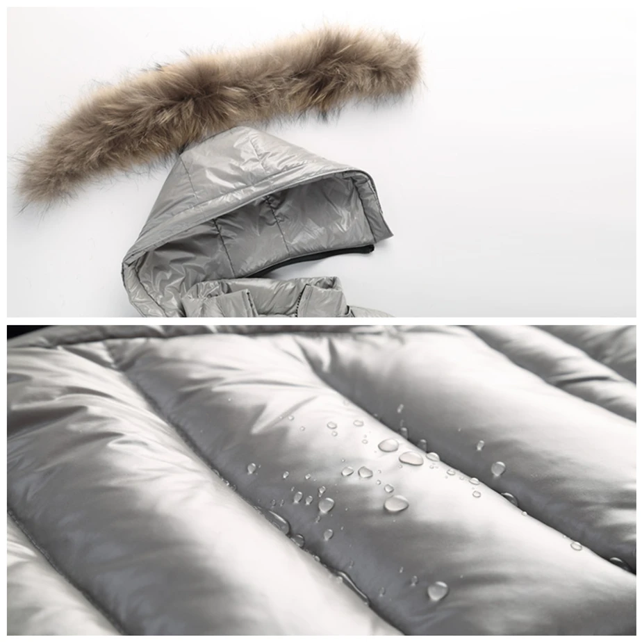 Online 30 traje de nieve de invierno ruso 2019 chaqueta de bebé 80% pato abajo ropa infantil al aire libre niñas escalada para niños mono 2 ~ 5y