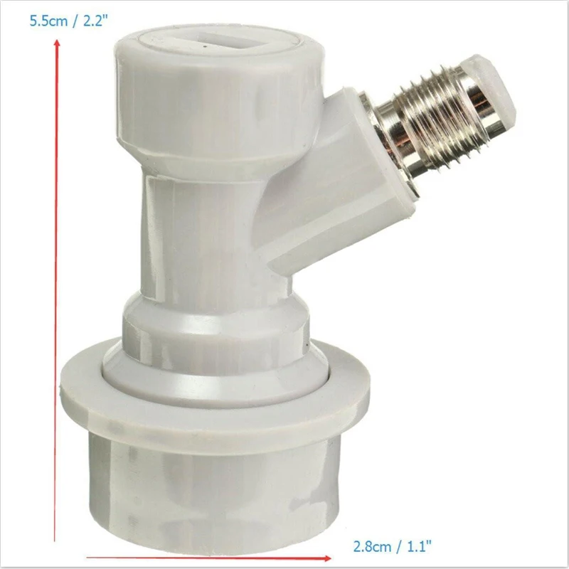 Домашнее пивоварение, пивной бочонок разъемы отсоединение шарикового фиксатора диспенсер жидкий газовый разъем прямой/резьбовой рот 1/" 7/16" для барной посуды