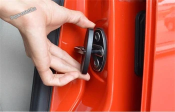 

Lapetus Black Car Door Lock Protector Buckle Frame Cover Trim Fit For Nissan Teana / Altima / Sentra Sylphy 2014 - 2017 Plastic