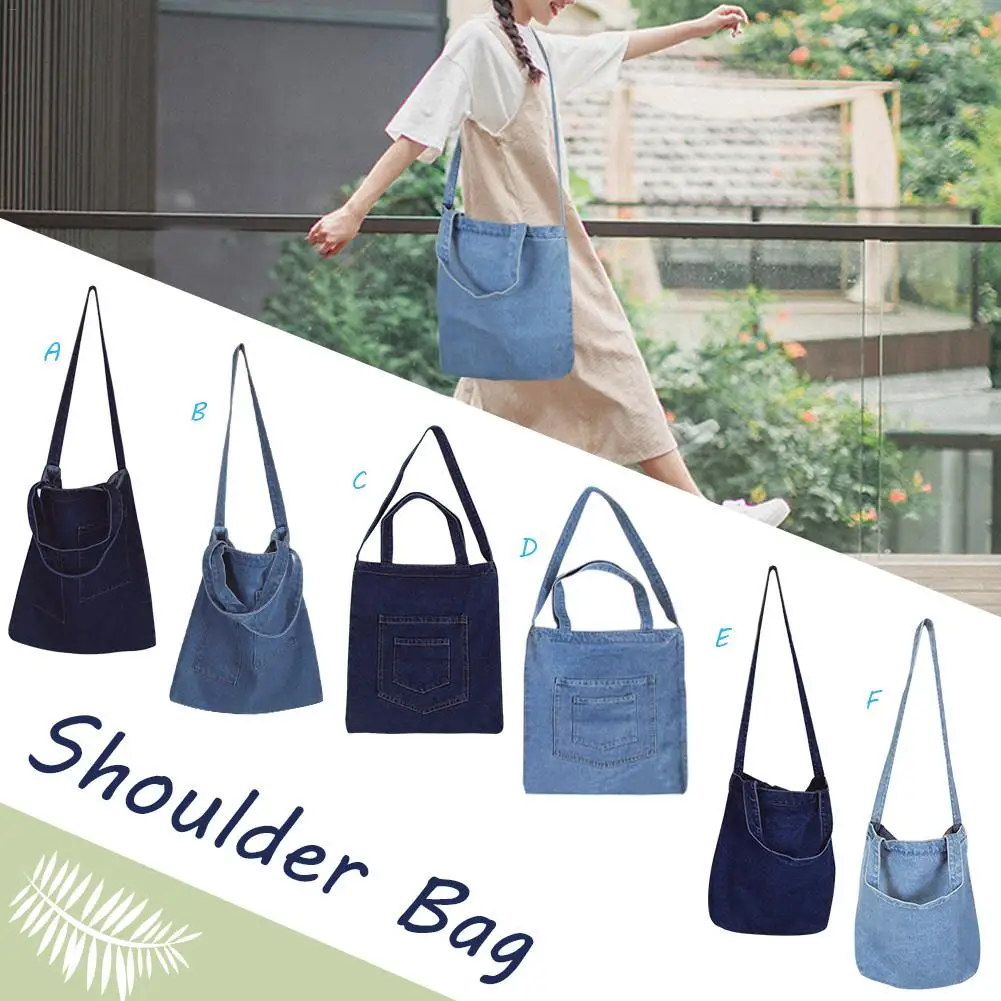 النساء حقائب رسول قماش حقيبة المألوف الدنيم جان الفن التسوق المومياء الكتف رسول البلوز Crossbody حقيبة اليد أكياس النساء حقائب رسول قماش حقيبة المألوف الدنيم جان الفن التسوق المومياء الكتف رسول البلوز Crossbody حقيبة اليد أكياس