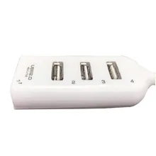 Высокоскоростной мультихаб 4 порта USB 2,0 разветвитель расширения Настольный/ПК ноутбук адаптер