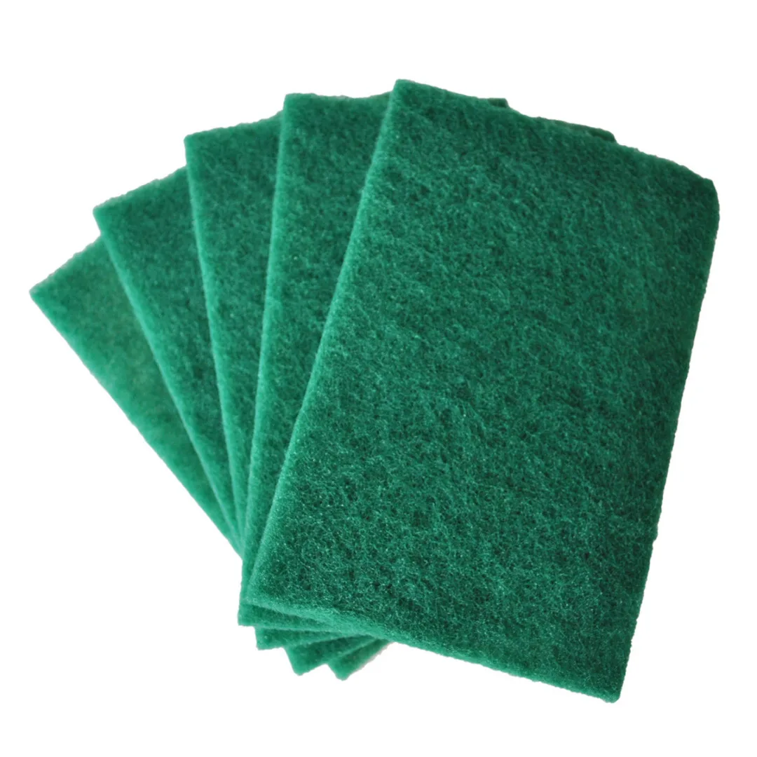 20pcs Green Dish Washing Sponge Kitchen Bowl Duster Wipes Clean Scrub Cleaning Pads MAYITR