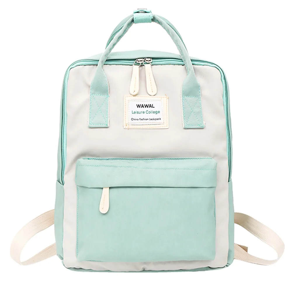 

Cute Canvas Fashion Backpack Female Casual Backpack For Girls Leisure Travel School Simple Personality Luggage Mochila V