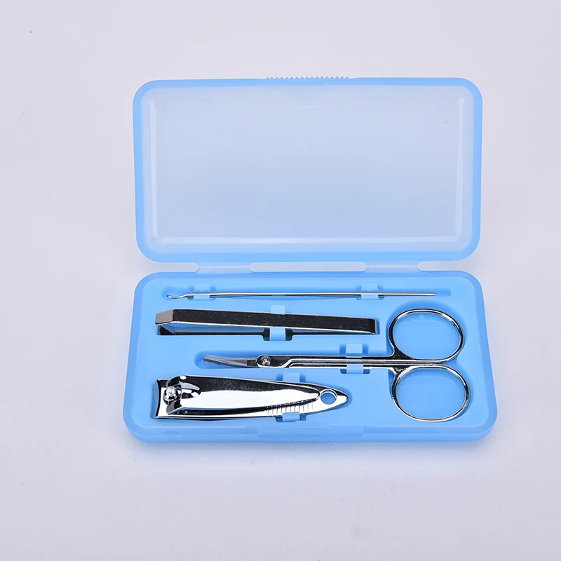 

Random Color 4Pcs/set Nail Care Tools Sets Kits Nails Clipper Kit Manicure Set Clippers Trimmers Pedicure Scissor