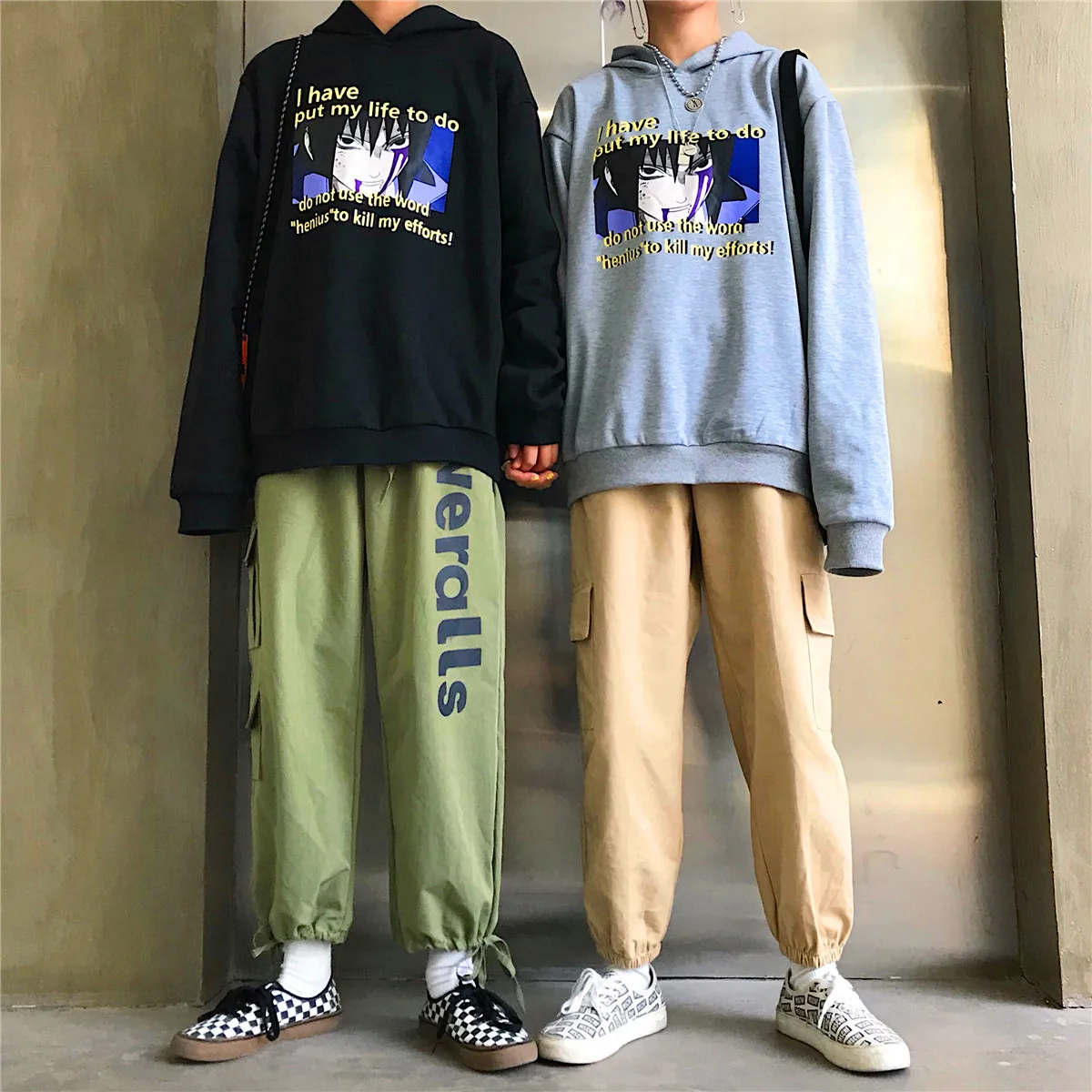 YouGeMan Harajuku уличная мода флисовая толстовка Для Женщин Толстовки корейский Ulzzang