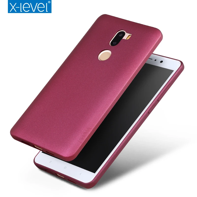 

X-Level Guardian Ultra thin Soft Matte TPU Case for Xiaomi Mi 5s Plus Scrub Back Cover for Xiaomi Mi5S Plus Frosted Silicon Case