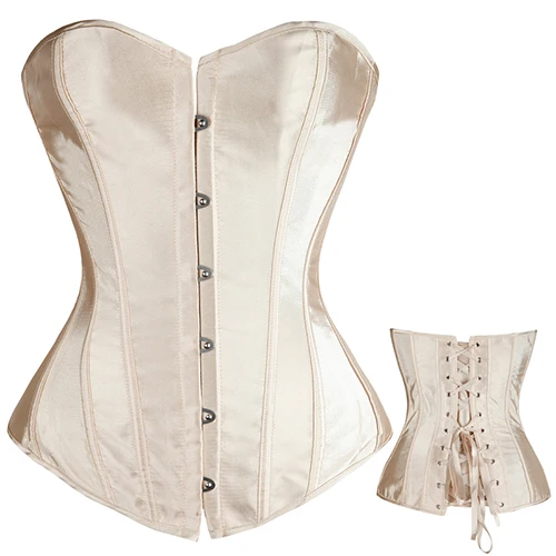 Noirblanc Sexy désossé taille formateur brocart Corsets Bustiers