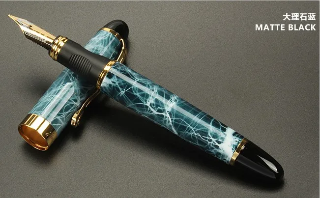 JINHAO X450 класса люкс 0,5 или 1,0 мм наконечник Металл Китайская каллиграфия перьевая ручка, канцелярские принадлежности для офиса, школьные принадлежности, бренд ручек молочного цвета - Цвет: P