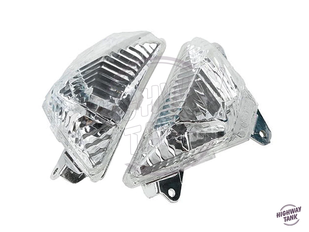 

Clear Motorcycle Front Turn Signals Indicator Light Blinker Lens Cover Case for Kawasaki ZX6R ZX-6R ZX636 2013 2014