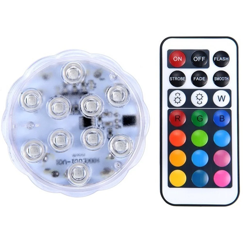 

Hot 1pc Waterproof LED Aquarium Fish Tank Fishbowl Light SMD3528 4W 3 mode Colorful RGB LED Light Lamp + Remote Controller #1001