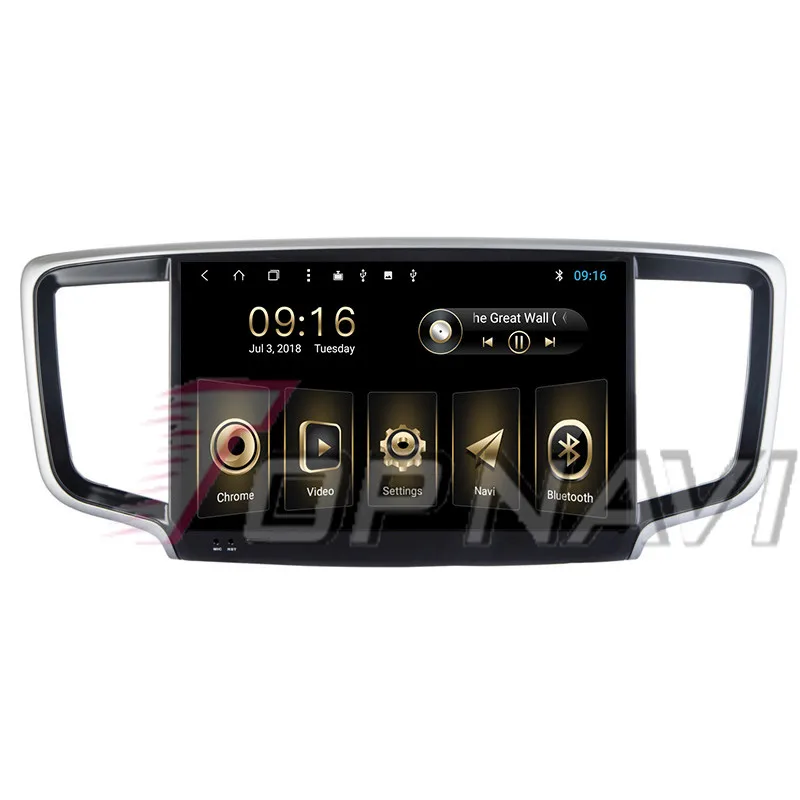 Sale Autoradio 10.1Inch Android 8.1 Vehicle Radio Tuner For Honda Odyssey 2015 Car GPS Navigation Multimedia Support Map NO DVD 2 din 5