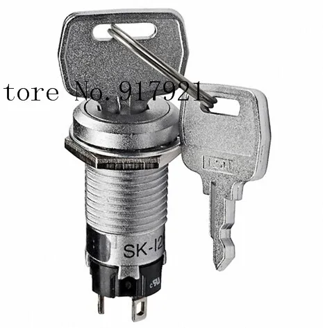 

[ZOB] SK15BG13 imported from Japan nkk day open SK12BAW01 keylock switch SK14EG13 key switch --5PCS/LOT