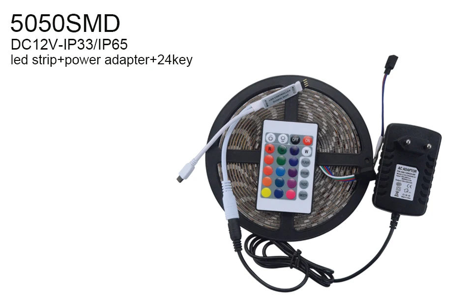 5050 RGB LED Strip light tape lamp (1)