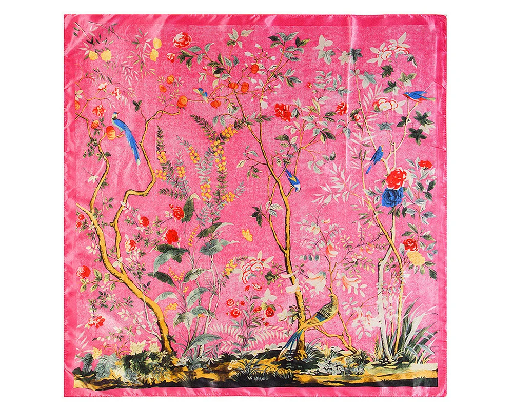 Floral Print Scarf (16)