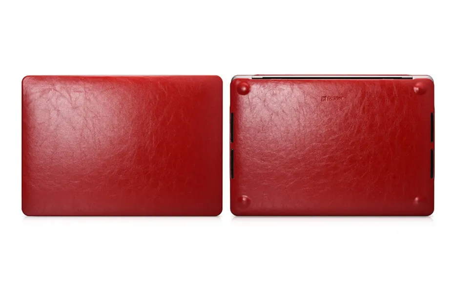 Icarer чехол для ноутбука Macbook Pro 13 15 дюймов тонкий чехол из искусственной кожи для Macbook Pro 15 13 сумка для ноутбука