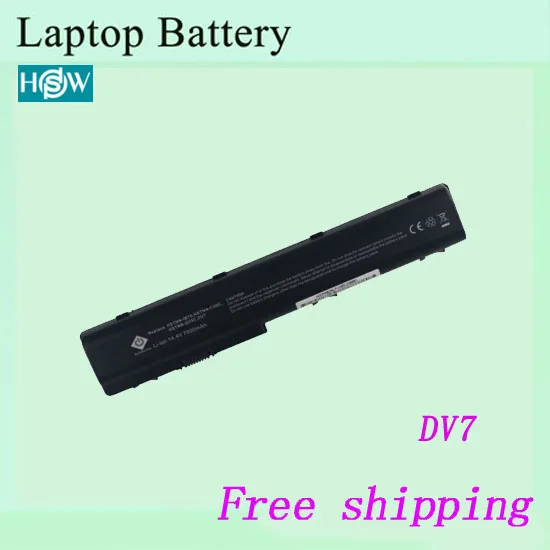 6600mah Аккумулятор для ноутбука HP dv7 dv7/CT dv7-1000 dv7-1000ea dv7-1001ea dv7-1001tx батареи | Компьютеры