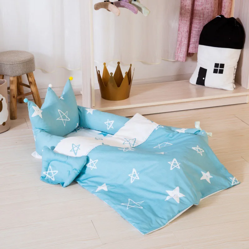  Baby Bedding for Bed Portable Baby Mattresses Cute for Newborn Crib Breathable and Sleep Nest with 