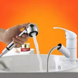 Хромированная готовая вытяжка спрей 360 регулятор струи Кухня Раковина Смеситель для мойки краны ванная комната холодной и горячей