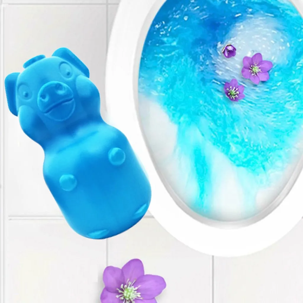 Очиститель для туалета сокровище голубой медведь в форме аромата пузырьковый мочевой дезодорант# NN528