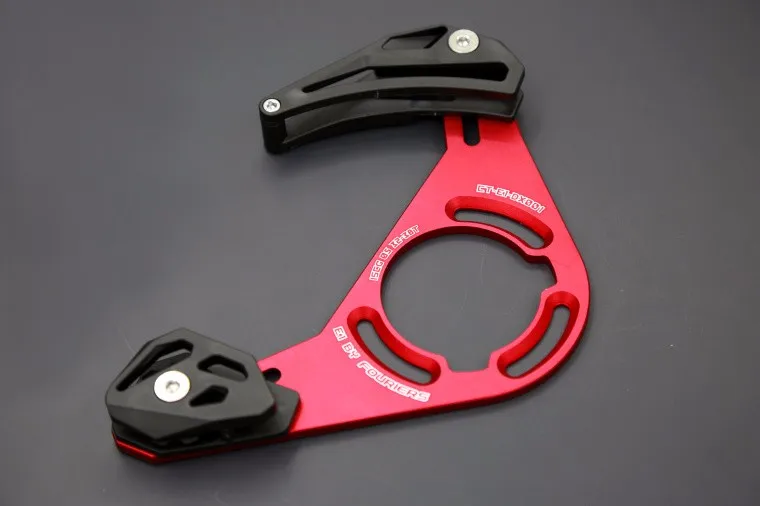Clearance Fouriers Bicycle Chain Guide System DH downhill bike chain guide Chain Drop Catcher bicycle chain protector Bike Parts 2