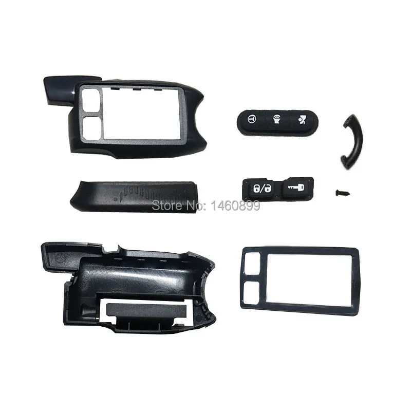 

Wholesale TW-9.9 Key chain Case for Russian Car Alarm System TW-9.5 Key chain Tomahawk 9.5 9.9 LCD Remote Control Case Keychain
