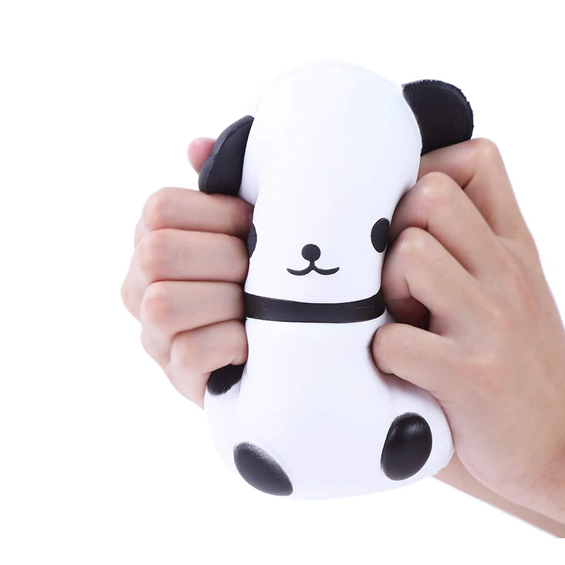 Nový jumbo kawaii panda rozmačkaný pomalá stoupající kreativní živočich panenka měkké stiskat hračka chléb pach tíseň reliéf požitek pro kůzle dar