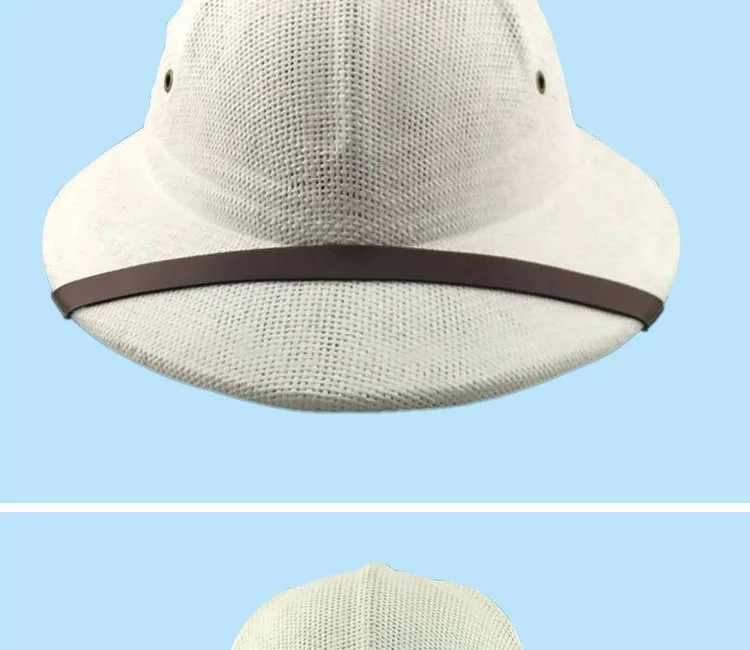 Новинка соломенный шлем ПИФ солнцезащитные шапки для мужчин Вьетнамская война армейская шляпа папа батер ведро шляпы сафари джунгли шляпа Землекопа 56-59 см