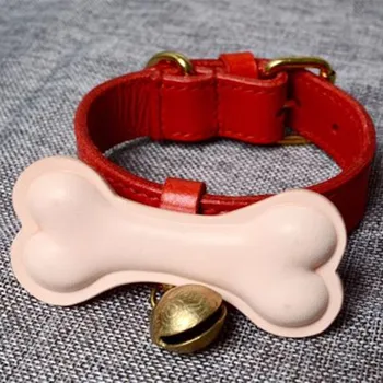 

designer leather craft template dog bone shape modeling fixed plastic nylon mould 15x85mm