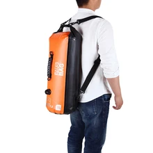 30л большая утолщенная ПВХ сумка для плавания, водонепроницаемая сухая сумка, рюкзак, рафтинг, плавающие сумки для хранения, складная сумка на плечо