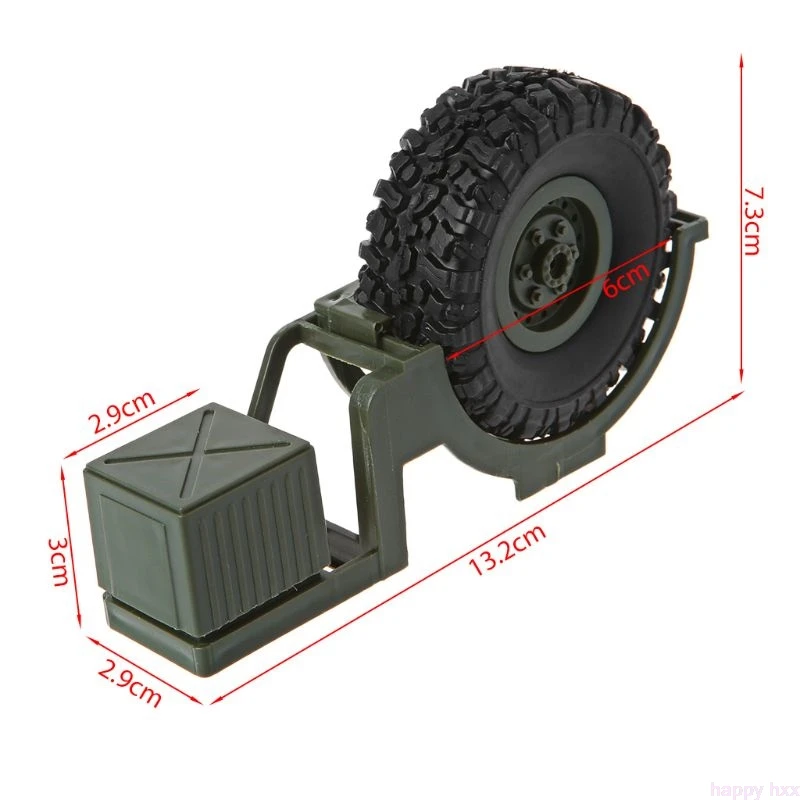 Запасные части для украшения шин WPL 1/16 B36 B 36 B36K B36KIT военный грузовик RC Автомобиль