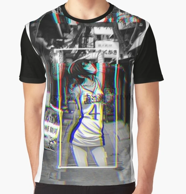 

All Over Print T-Shirt Men Funy tshirt kanbaru Short Sleeve O-Neck Graphic Tops Tee women t shirt