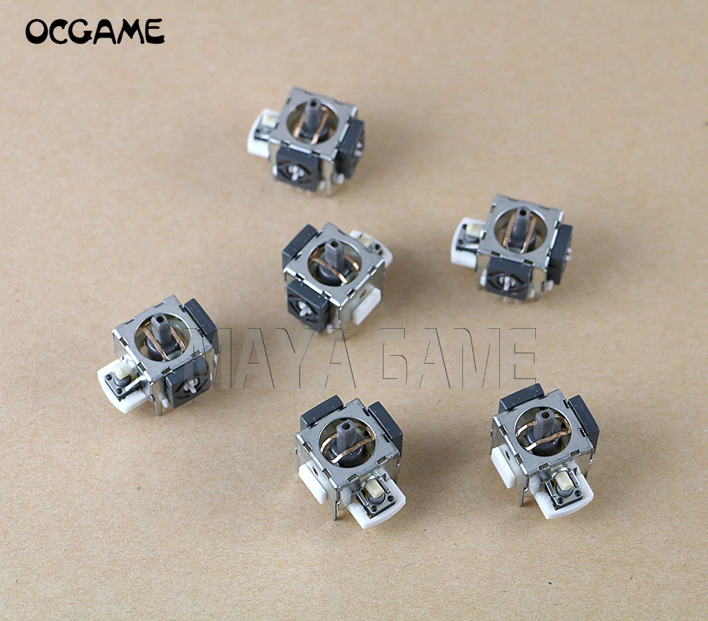 

OCGAME 30pcs/lot For XBOX 360 Xbox360 PS2 Controller Joystick 3D Analog Stick Sensor Repair Parts Joystick Handle with alps