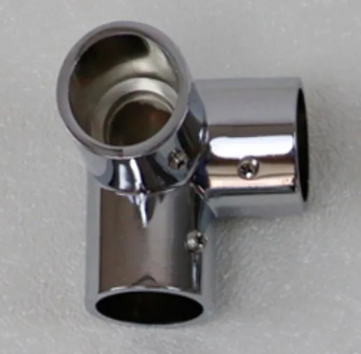 4PCS/LOT (For 25MM Pipe) Tee Steel Pipe Connector Shelf Hanger Rack