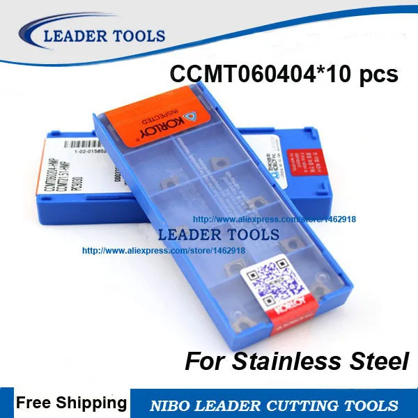 

Free shipping CCMT060204/08 PC9030 Turning carbide inserts for SCLCR/SCKCR/SCACR,Cutting blades,tips good at Stainless Steel