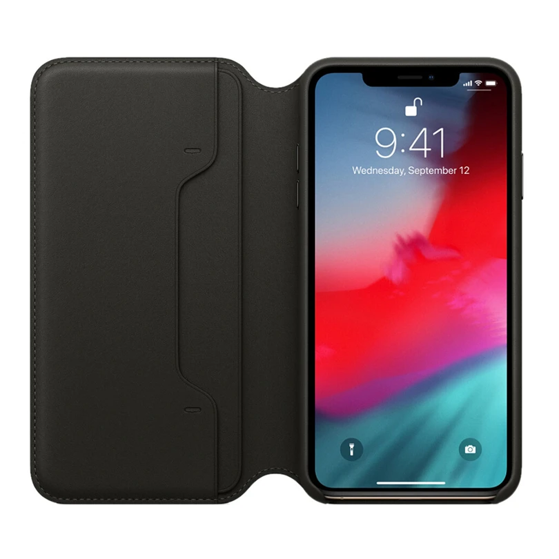 Мобильный из искусственной кожи для телефона чехол футляр на магните iPhone XR 6 1