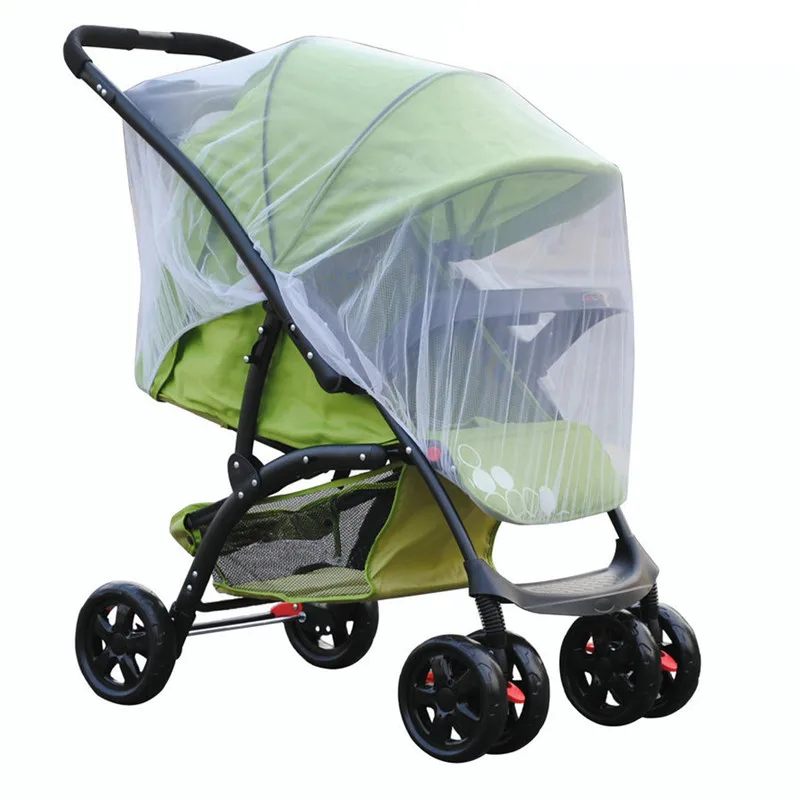 

Infants Baby Stroller mosquito net Stroller Pushchair Mosquito Insect Net Safe Mesh Baby Stroller Crip Netting Pushchair