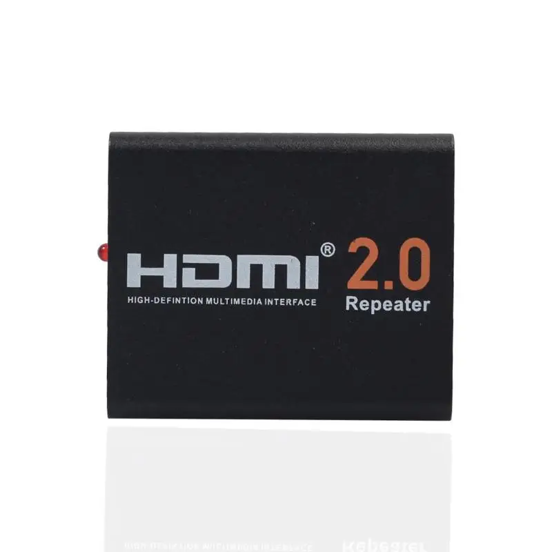 ALLOYSEED 2160P черный HDMI усилитель 3D 4K* 2K HDMI 2,0 ретранслятор усилитель сигнала расширитель усилитель адаптер Домашний кинотеатр усилитель