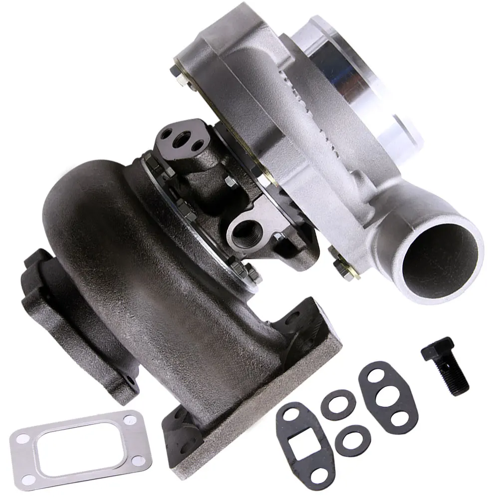 

GT30 GT3037 GT3076 T3 Flange 3.0L-5.0L 0.82 Water Turbo Turbocharger 6 8 cyl for Audi VW Opel T3 .60A/R .82A/R GT30 Balanced