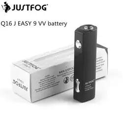 JUSTFOG Q16 Батарея 900 мАч поле Mod сменный для JUSTFOG Q16 комплект J легко 9 vv Батарея Vape ручка черный, розовый, серебристый Цвет